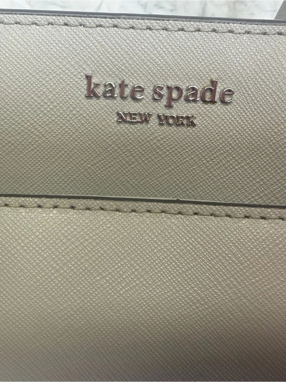 kate spade New York saffiano Leather Tote in Light lilac